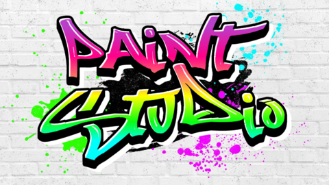 Editable graffiti spray Text effect