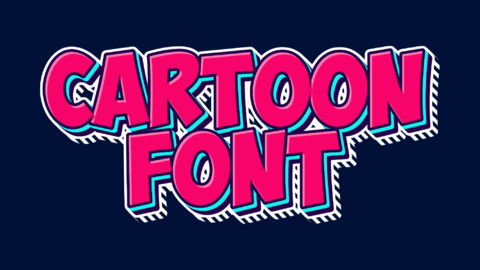Cartoon font